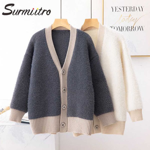 surmiitro casual knitted jacket women for autumn winter 2021 ladies korean long sleeve cardigan female sweater coat sh190912, White;black
surmiitro casual knitted jacket women for autumn winter 2021 ladies korean long sleeve cardigan female sweater coat sh190912, White;black