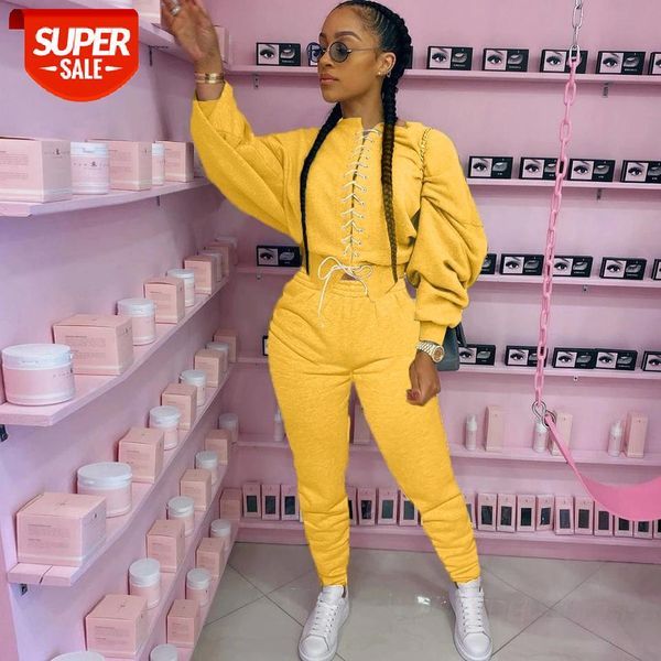 two piece set women tracksuit bandage pants lace up fashion jogging autumn spring matching streetwear sport casusal outift #pe3i, White
two piece set women tracksuit bandage pants lace up fashion jogging autumn spring matching streetwear sport casusal outift #pe3i, White