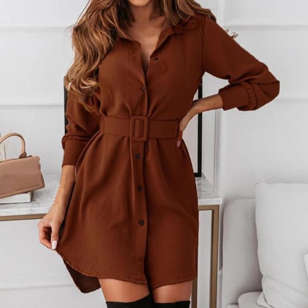casual dresses mini dress fabulous elegant vintage spring with belt single-breasted autumn, Black;gray
casual dresses mini dress fabulous elegant vintage spring with belt single-breasted autumn, Black;gray