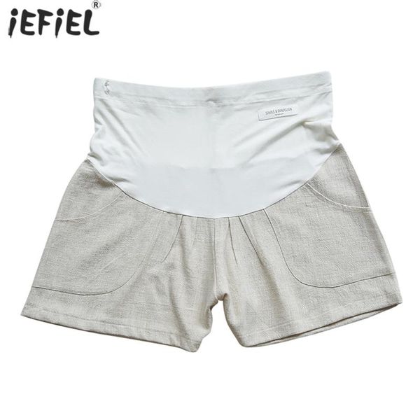 maternity bottoms shorts for pregnant women summer cotton linen thin wide leg loose high waist adjustable belly short pants pregnancy, White
maternity bottoms shorts for pregnant women summer cotton linen thin wide leg loose high waist adjustable belly short pants pregnancy, White