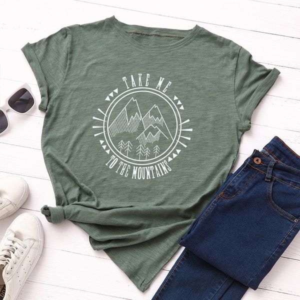 new fashion plus size women t-shirt 100% cotton tees mountains pattern print t-shirt women o-neck tshirt top, White
new fashion plus size women t-shirt 100% cotton tees mountains pattern print t-shirt women o-neck tshirt top, White