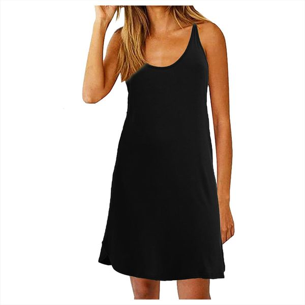 backless summer casual womens dresses o neck spaghetti strap t back solid mini elegant aesthetic robe femme, Black;gray
backless summer casual womens dresses o neck spaghetti strap t back solid mini elegant aesthetic robe femme, Black;gray