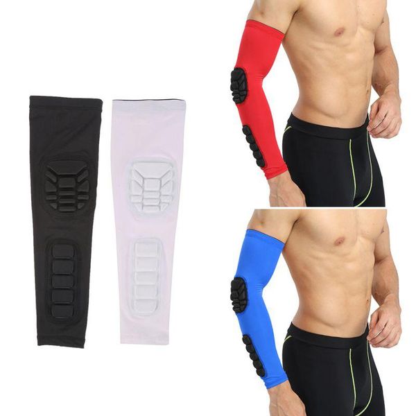 elbow & knee pads anti-collision non-slip compression honeycomb sponge protector armband sport safety arm warmers, Black;gray
elbow & knee pads anti-collision non-slip compression honeycomb sponge protector armband sport safety arm warmers, Black;gray