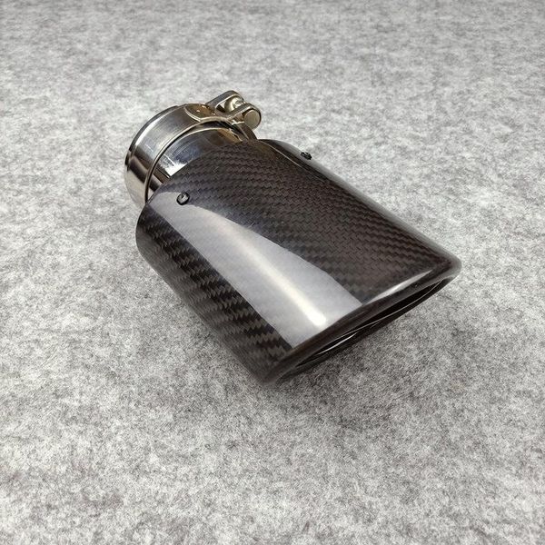 motorcycle exhaust system 1 piece glossy oval pipe outlet 75*105/95*115mm car universal carbon fiber muffler tip stainless steel tailpipe no
motorcycle exhaust system 1 piece glossy oval pipe outlet 75*105/95*115mm car universal carbon fiber muffler tip stainless steel tailpipe no