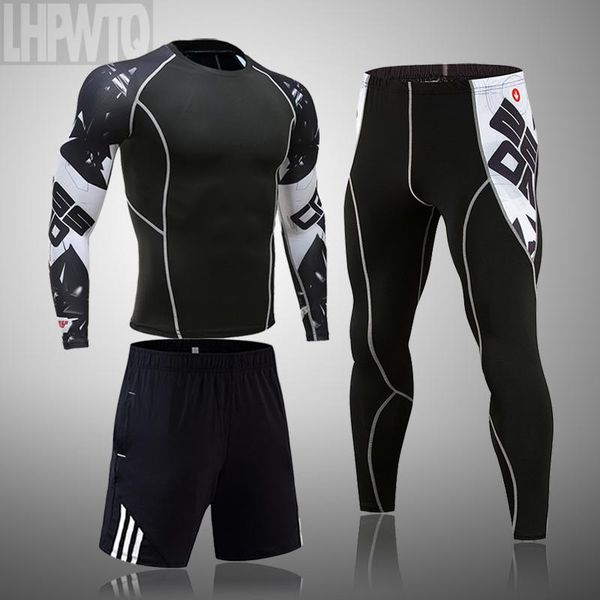 men's running shoes 3 piece set quick dry compression sport t-shirts, fitness gym running suit men's soccer leggings sportswear, Black;blue
men's running shoes 3 piece set quick dry compression sport t-shirts, fitness gym running suit men's soccer leggings sportswear, Black;blue