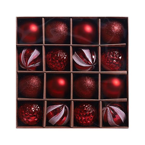 christmas decorations tree pendant gift decoration balls 6cm/16 display
christmas decorations tree pendant gift decoration balls 6cm/16 display