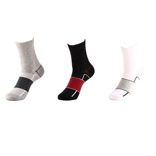 sports socks r-bao trendy splicing color elastic summer bicycle riding men breathable medium stockings, Black
sports socks r-bao trendy splicing color elastic summer bicycle riding men breathable medium stockings, Black