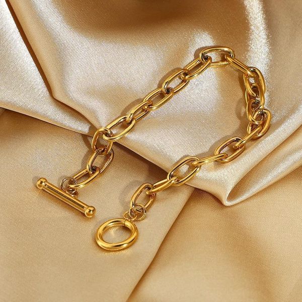 link, chain fashion bracelet on hand for women female bohemian luxury gold paper clip 2021 trend jewelry, Black
link, chain fashion bracelet on hand for women female bohemian luxury gold paper clip 2021 trend jewelry, Black