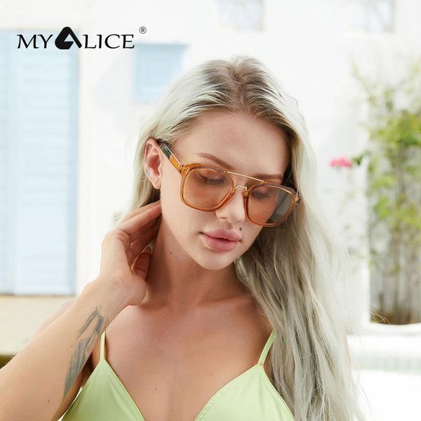 sunglasses myalice fashion women men oversized retro ity double beam luxury gift outdoor tourism wholesale uv400, White;black
sunglasses myalice fashion women men oversized retro ity double beam luxury gift outdoor tourism wholesale uv400, White;black