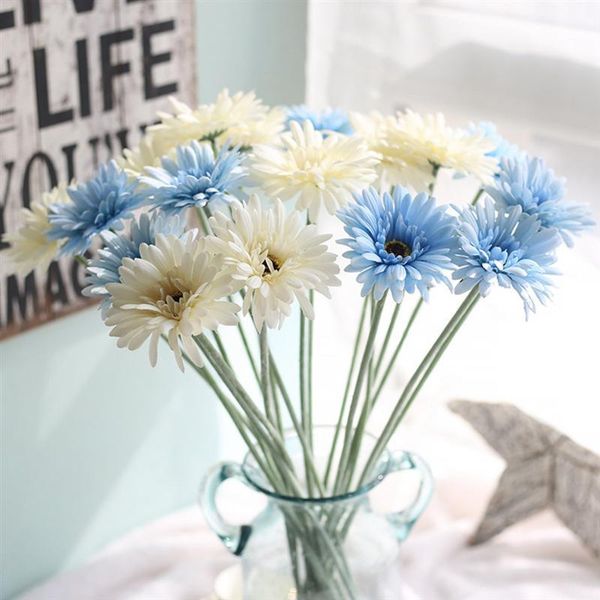 decorative flowers & wreaths 10pcs imitation african daisy bouquet european style artificial gerbera simulation flower adornments home decor 
decorative flowers & wreaths 10pcs imitation african daisy bouquet european style artificial gerbera simulation flower adornments home decor