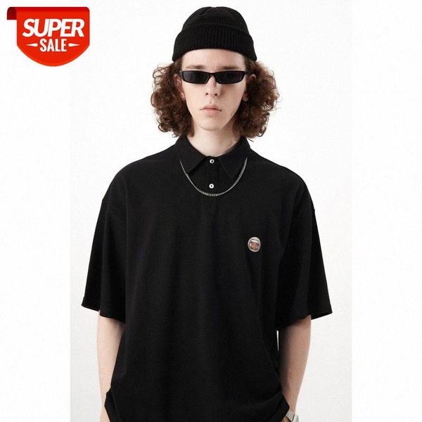 mansclot creative print lapel pullover short sleeve men's polo shirt #116c, White;black
mansclot creative print lapel pullover short sleeve men's polo shirt #116c, White;black