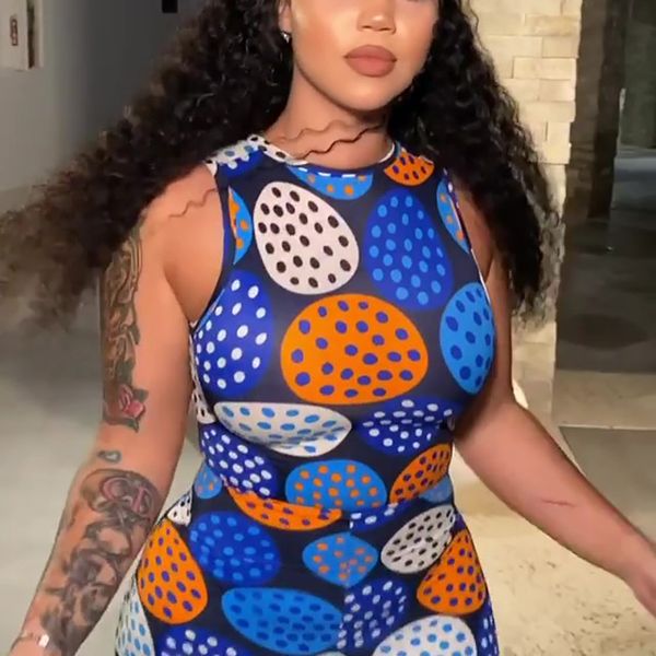 polka dot print new jumpsuits 2021 cute outfits for women clubwear bodycon tracksuit rompers c16-bf27, Black;white
polka dot print new jumpsuits 2021 cute outfits for women clubwear bodycon tracksuit rompers c16-bf27, Black;white