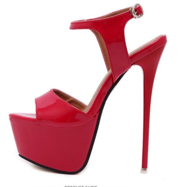 fashion personality high heels female spring mature candy color super high heel professional platform sandals single shoes, Black
fashion personality high heels female spring mature candy color super high heel professional platform sandals single shoes, Black