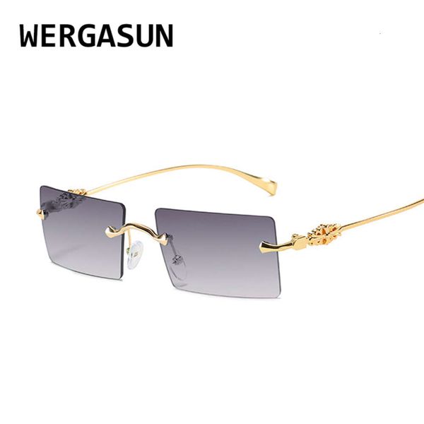 wergasun 2020 small rimless sunglasses women summer style rectangle sun green brown shades female uv400 mirrors glasses, White;black
wergasun 2020 small rimless sunglasses women summer style rectangle sun green brown shades female uv400 mirrors glasses, White;black