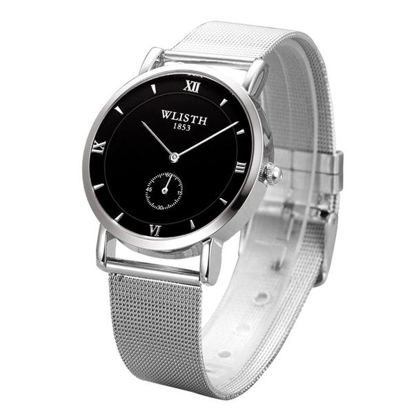 wristwatches wlisth design steel relogio quartz wristwatch erkek kol saati masculino luxury men's watches business watch male clock, Slivery;brown
wristwatches wlisth design steel relogio quartz wristwatch erkek kol saati masculino luxury men's watches business watch male clock, Slivery;brown