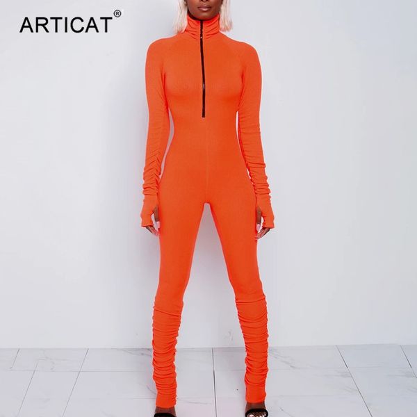 turtleneck zipper skinny jumpsuit women long sleeve one piece neon orange bodysuit female running fitness outfitshigh quality, Black;gray
turtleneck zipper skinny jumpsuit women long sleeve one piece neon orange bodysuit female running fitness outfitshigh quality, Black;gray