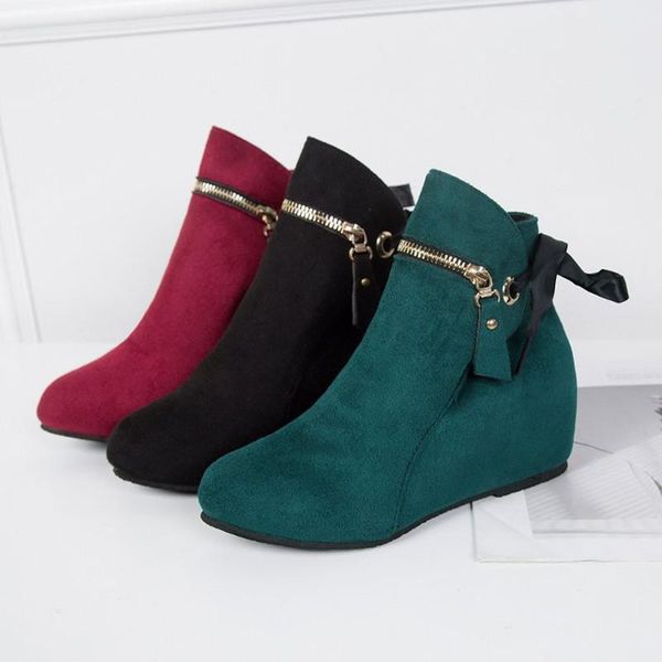 boots 2021 women classics ankle kid suede soft shoes tpr anti-skid high heels zipper causal ladies footwear, Black
boots 2021 women classics ankle kid suede soft shoes tpr anti-skid high heels zipper causal ladies footwear, Black