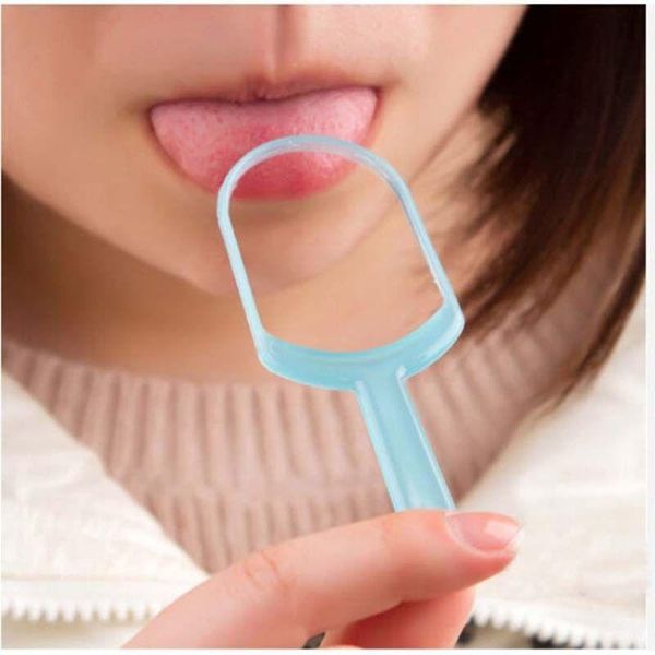 toothbrush 2 pcs personal oral carer fresh breath tongue scraper cleane make hygiene tools