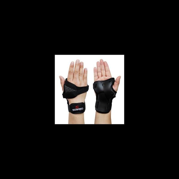 wrist support universal roller skating gym skiing guard hand snowboard ski palm protector for men women children, Black;red
wrist support universal roller skating gym skiing guard hand snowboard ski palm protector for men women children, Black;red