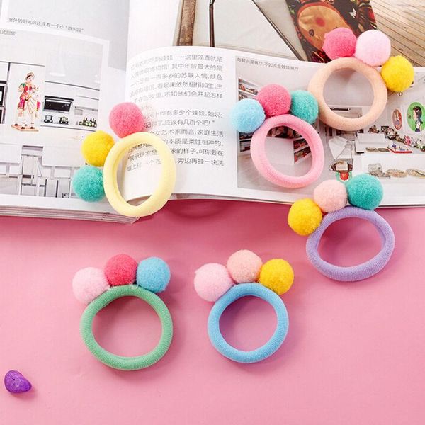 hair accessories 1/2/5/10 pcs cute little girls' pompom ties three pom elastic band ropes, Slivery;white
hair accessories 1/2/5/10 pcs cute little girls' pompom ties three pom elastic band ropes, Slivery;white