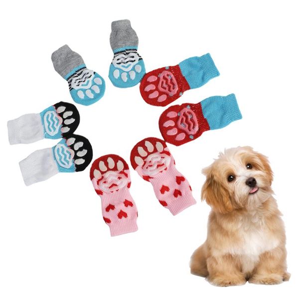 dog apparel 4pcs cute dogs cats socks indoor non-slip puppy kitten warmers winter pet shoes for small chihuahua supplies stuff
dog apparel 4pcs cute dogs cats socks indoor non-slip puppy kitten warmers winter pet shoes for small chihuahua supplies stuff