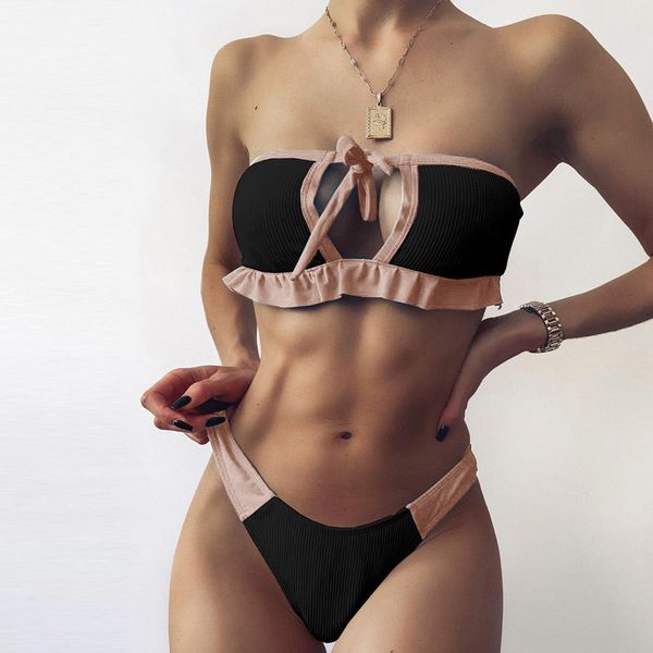 salewomen split on batsuit fashion new badmode ruches patchwork bikini sets swimming popular beachwear biquini #3, White;black
salewomen split on batsuit fashion new badmode ruches patchwork bikini sets swimming popular beachwear biquini #3, White;black