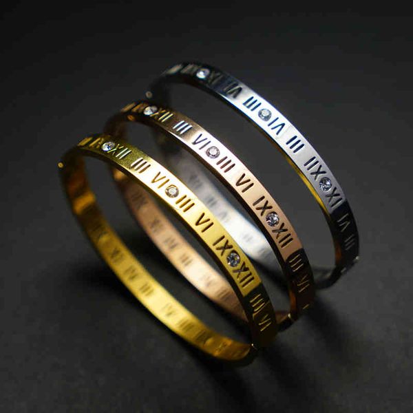 luxury crystal pulseira stainless steel roman numerals bracelet for woman's watch clothing accessories fashion female jewelry, Golden;silver
luxury crystal pulseira stainless steel roman numerals bracelet for woman's watch clothing accessories fashion female jewelry, Golden;silver