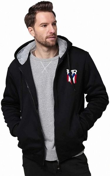winter men's hoodies full zip hooded warm thick coats sweatshirt u2km#, Black
winter men's hoodies full zip hooded warm thick coats sweatshirt u2km#, Black