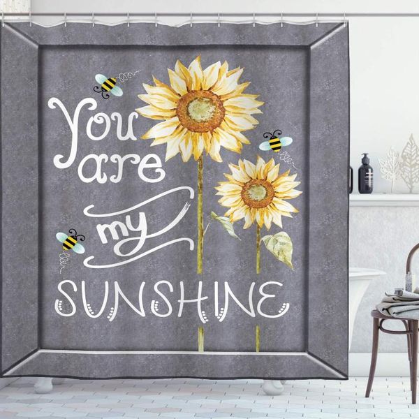 shower curtains you are my sunshine curtain bees sunflowers vintage image cloth fabric bathroom decor long yellow grey
shower curtains you are my sunshine curtain bees sunflowers vintage image cloth fabric bathroom decor long yellow grey