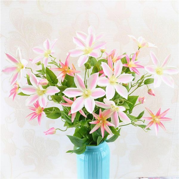 rose artificial flowers 3 forks silk flowers clematis floral latex real touch rose wedding bouquet home decor party
rose artificial flowers 3 forks silk flowers clematis floral latex real touch rose wedding bouquet home decor party