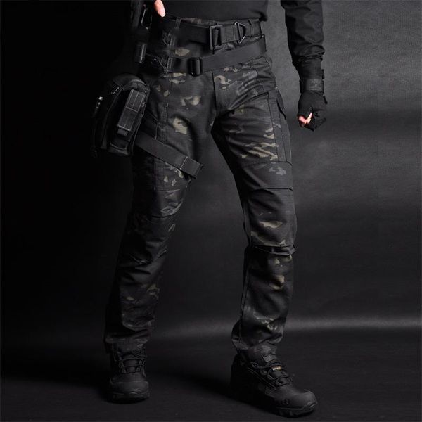 men's pants tactical cargo men joggers combat swat army military cotton camo pockets stretch flexible casual sweatpants 4xl, Black
men's pants tactical cargo men joggers combat swat army military cotton camo pockets stretch flexible casual sweatpants 4xl, Black