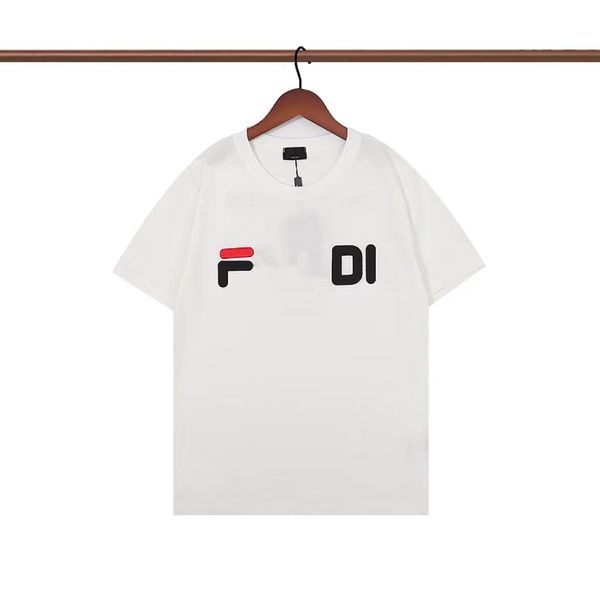 new designer fil t shirt street tide brand casual short-sleeved summer cotton couple t-shirt with the same style for men and women tshirts, White;black
new designer fil t shirt street tide brand casual short-sleeved summer cotton couple t-shirt with the same style for men and women tshirts, White;black