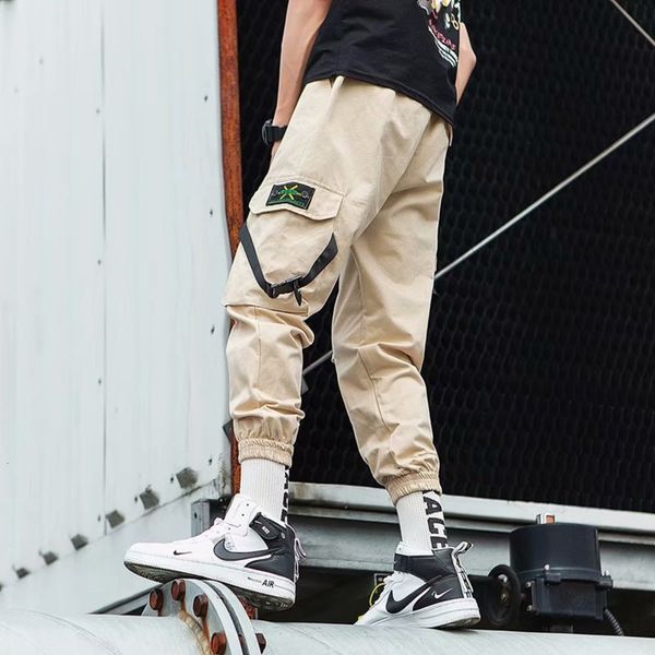 casual work pants in spring and autumn, Black