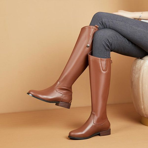 boots fashion punk woman antumn winter warm genuine leather british style motorcycle party knee high shoes, Black
boots fashion punk woman antumn winter warm genuine leather british style motorcycle party knee high shoes, Black