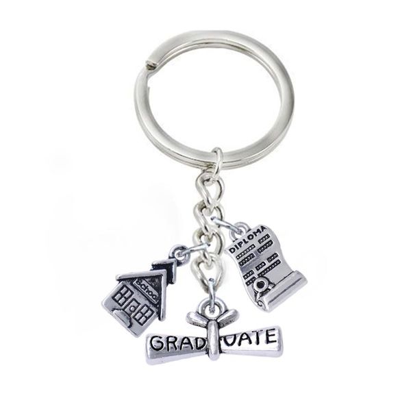 keychains graduation souvenir metal dr. cap diploma pendant keychain for school classmates gift jewelry key holder, Silver
keychains graduation souvenir metal dr. cap diploma pendant keychain for school classmates gift jewelry key holder, Silver