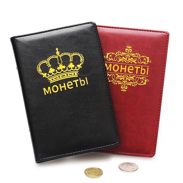 wallets 60 pockets coins collection book commemorative coin storage holders pvc gifts, Red;black
wallets 60 pockets coins collection book commemorative coin storage holders pvc gifts, Red;black
