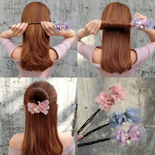 hair clips & barrettes women hairpins elegant flower bow bun maker sweet big pearls diy style making tool ornament headband lazy accessories, Golden;silver
hair clips & barrettes women hairpins elegant flower bow bun maker sweet big pearls diy style making tool ornament headband lazy accessories, Golden;silver