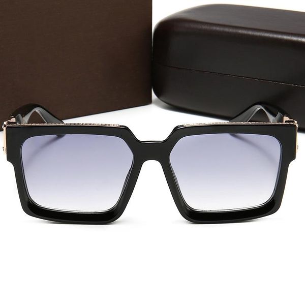 sunglasses european and american style high-quality brand ladies retro simple glasses men's box fashion sunglassess, White;black
sunglasses european and american style high-quality brand ladies retro simple glasses men's box fashion sunglassess, White;black