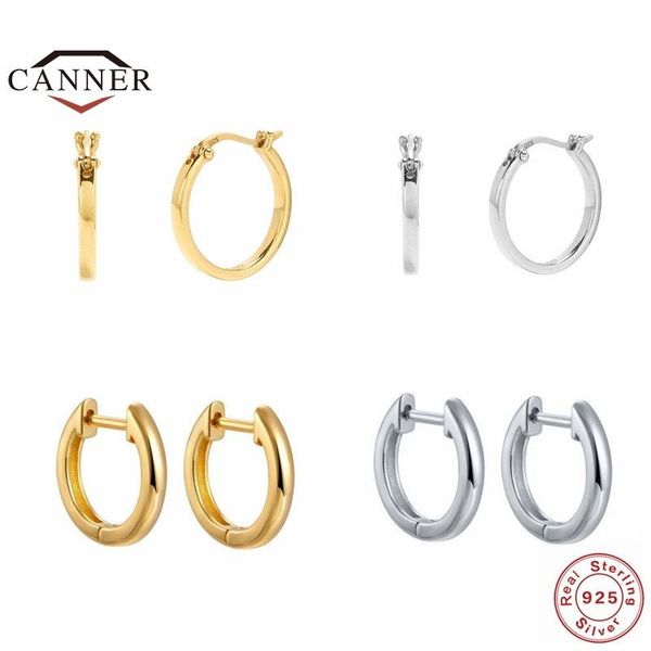 hoop & huggie canner 925 sterling silver ins style simple smooth shiny eearrings for women round piercing earring jewelry pendientes, Golden;silver
hoop & huggie canner 925 sterling silver ins style simple smooth shiny eearrings for women round piercing earring jewelry pendientes, Golden;silver