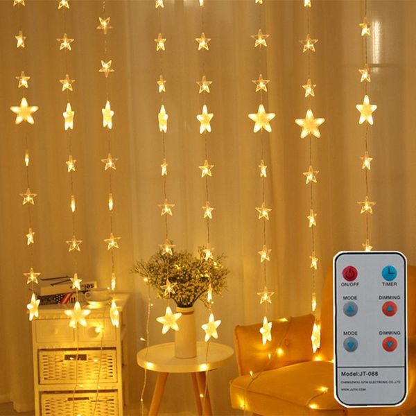 thrisdar 144 led 80 romantic starry star curtain light with remote christmas window icicle light wedding party star fairy
thrisdar 144 led 80 romantic starry star curtain light with remote christmas window icicle light wedding party star fairy