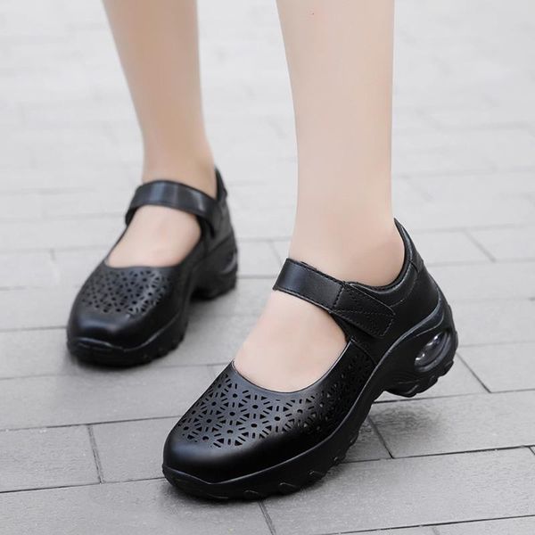 dress shoes women solid pumps pointed toe for platform slip on loafers leather hollow out zapatos de mujer, Black
dress shoes women solid pumps pointed toe for platform slip on loafers leather hollow out zapatos de mujer, Black