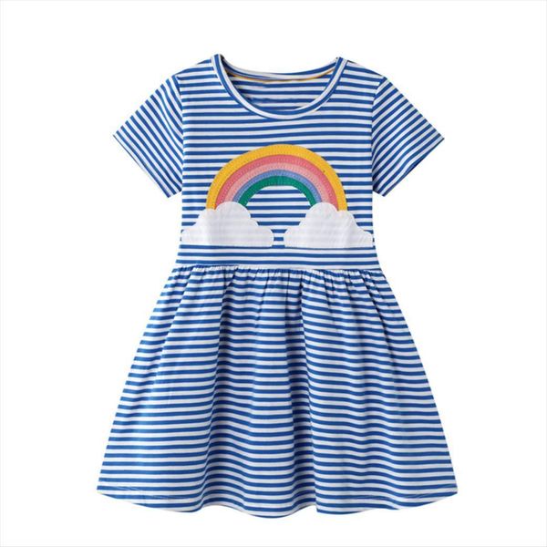 baby girl with animal applique dress vestidos striped cotton kids unicorn party dresses for girls clothes casual 2 7y, Red;yellow
baby girl with animal applique dress vestidos striped cotton kids unicorn party dresses for girls clothes casual 2 7y, Red;yellow