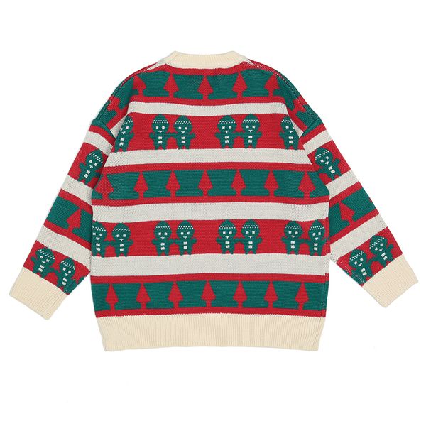 retro new ugly christmas knitted sweater men hip winter vintage pullover couple harajuku clown monster streetwear gc1x, White;black
retro new ugly christmas knitted sweater men hip winter vintage pullover couple harajuku clown monster streetwear gc1x, White;black