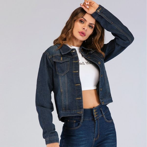 womens casual denim lange mouwen vest dame jumper slim jas harajuku vintage herfst basic streetwear short, Black;brown
womens casual denim lange mouwen vest dame jumper slim jas harajuku vintage herfst basic streetwear short, Black;brown