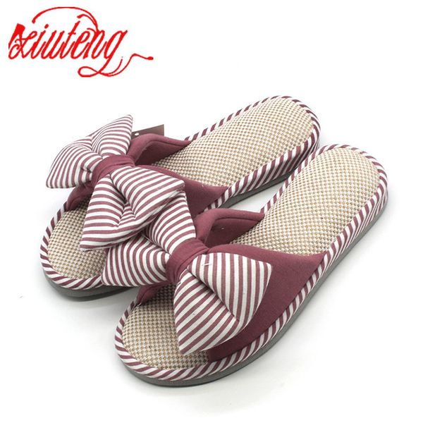 xiuteng candy color warm home slippers women bedroom winter slippers cartoon bowtie indoor slippers cotton floor home flax shoes k722, Black
xiuteng candy color warm home slippers women bedroom winter slippers cartoon bowtie indoor slippers cotton floor home flax shoes k722, Black