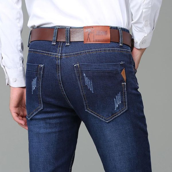 men's jeans spring and autumn business fashion classic style loose casual stretch denim trousers male straight pants, Blue
men's jeans spring and autumn business fashion classic style loose casual stretch denim trousers male straight pants, Blue