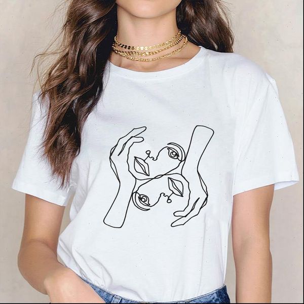 face abstract simple women tshirt summer casual funny t shirt new creative line art short sleeve tee shirt, White
face abstract simple women tshirt summer casual funny t shirt new creative line art short sleeve tee shirt, White