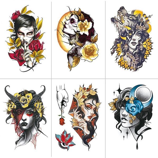 tattoo paste flower arm sticker waterproof simulation beauty punk style pirate cat
tattoo paste flower arm sticker waterproof simulation beauty punk style pirate cat