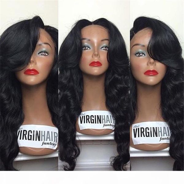 selling 10-26 inch beautiful natural wavy 100% indian human hair full lace wig french lace quality, Black;brown
selling 10-26 inch beautiful natural wavy 100% indian human hair full lace wig french lace quality, Black;brown