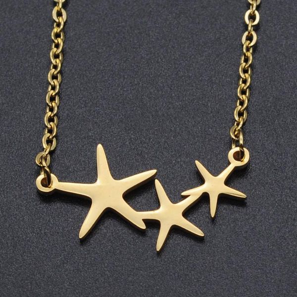 pendant necklaces star starfish stainless steel charm necklace for women wholesale accept oem order dainty drop, Silver
pendant necklaces star starfish stainless steel charm necklace for women wholesale accept oem order dainty drop, Silver